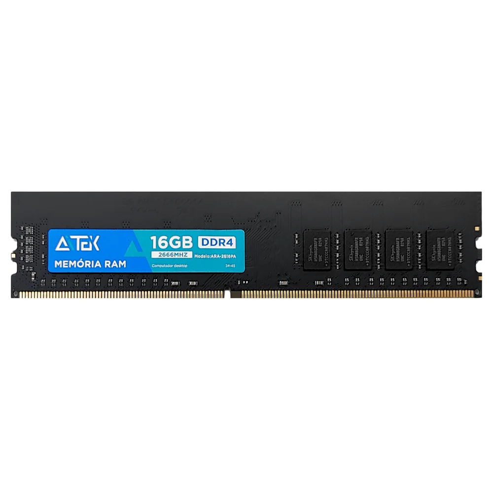 Memória Ram Para Computador Desktop 16Gb DDR4