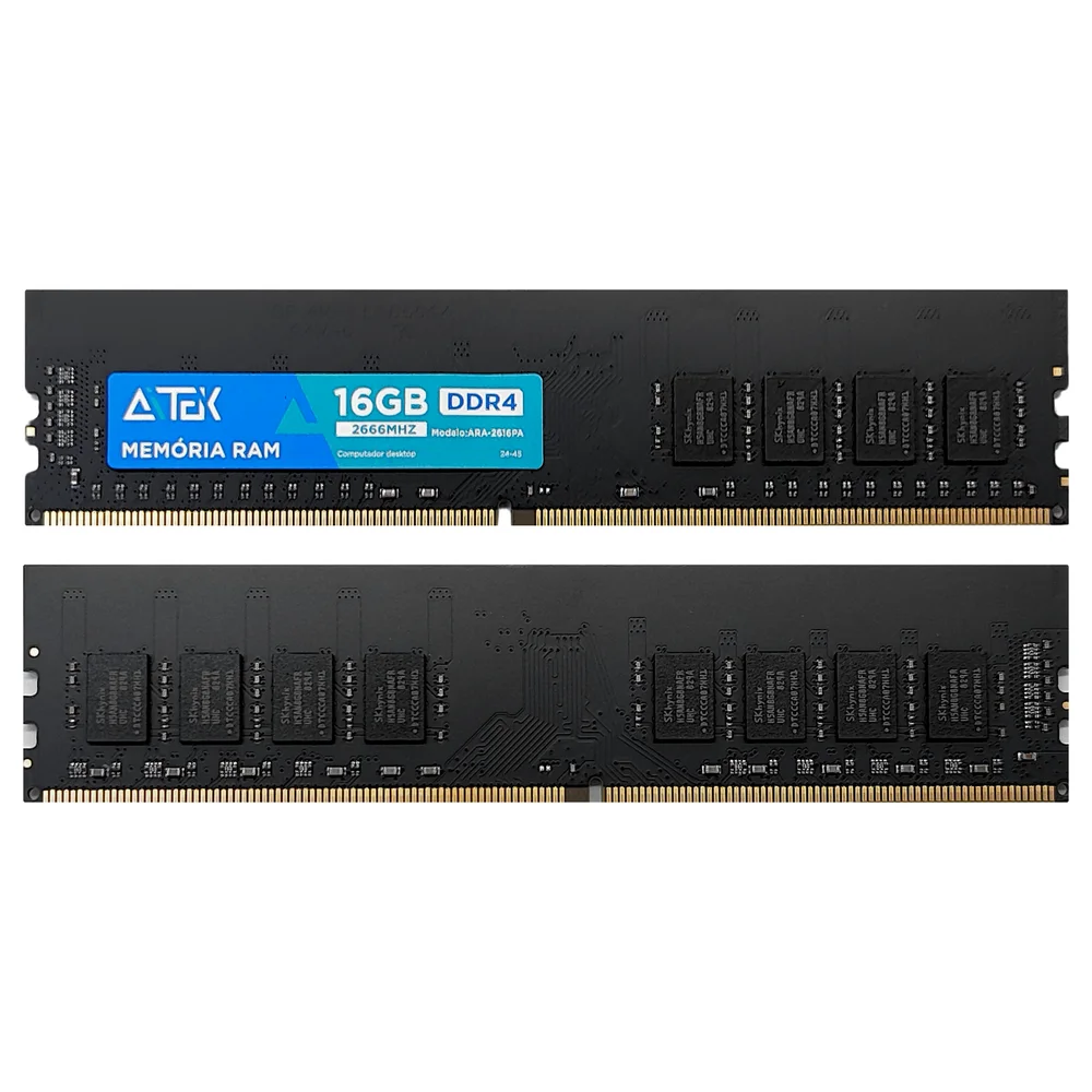 Memória Ram Para Computador Desktop 16Gb DDR4