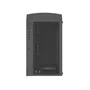 Gabinete Kalkan Joturn Mid Tower Vidro Temperado RGB C/4 Fans Preto