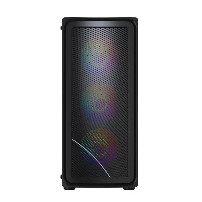 Gabinete Kalkan Joturn Mid Tower Vidro Temperado RGB C/4 Fans Preto Gabinete Kalkan Joturn Mid Tower Vidro Temperado RGB C/4 Fans Preto