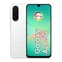 Celular Samsung Galaxy A26 5g 256gb, 8GB Ram, Câmera De 50mp, Ip67, Tela Super AmoLED 6.7”, Nfc Branco - 256 Gb - Bi-volt