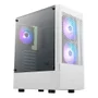 Gabinete Gamer Mid Tower 3 Fans Sem Fonte Talos E3 Mesh Branco Gamdias