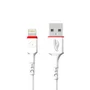 Cabo Carregador C3tech, Usb Para Lightning ( Iphone ), 1m, Branco - Cb-l100wh