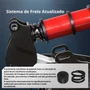 Pedal PC Simsonn PRO PLUS-P2-B Preto (Acelerador Freio) Pedal Load Cell Volante PC Cockpit Simulador