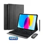 Case + Mouse + Teclado Touch Abnt2 Para Tablet 10 A2757 A2696