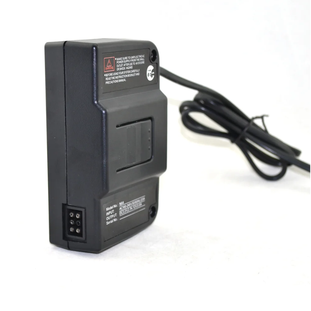 Fonte Compatível Com Nintendo 64 N64 Bivolt 110 - 220v Fonte Compatível Com Nintendo 64 N64 Bivolt 110 - 220v