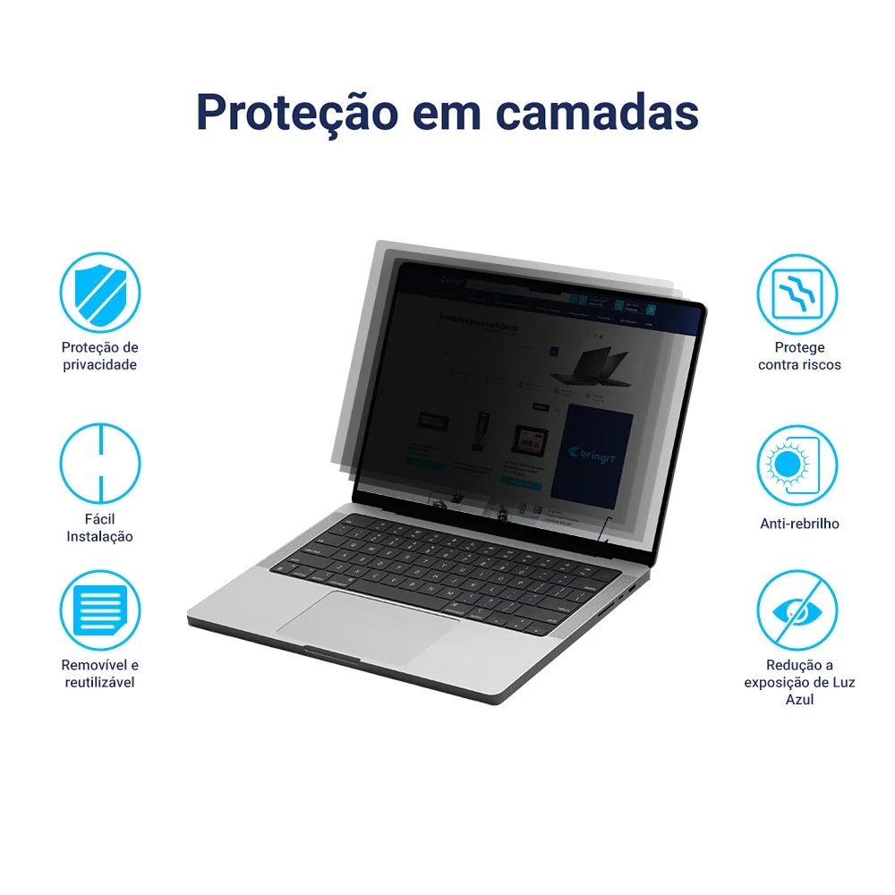 Filtro Privacidade Para Notebook De 15.6 Filtro Privacidade Para Notebook De 15.6