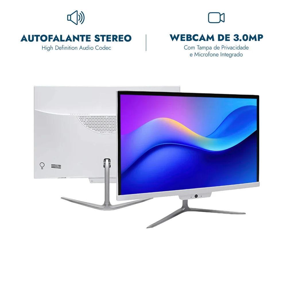 "Computador All In One 21,5"" Intel Core i5 10ª Geração, 16gb Ram, SSD 256gb" em Campinas - foto 3
