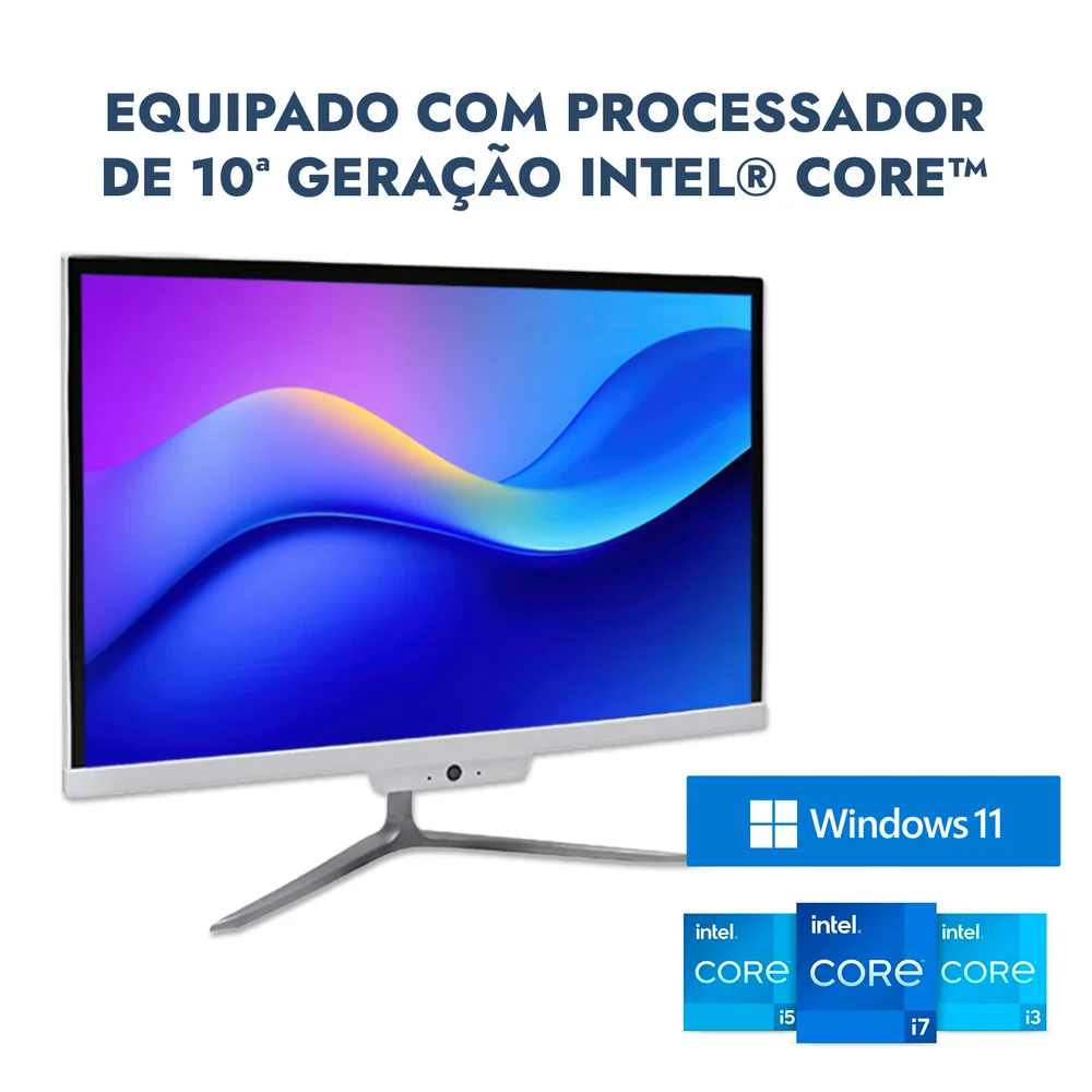 "Computador All In One 21,5"" Intel Core i5 10ª Geração, 16gb Ram, SSD 256gb" em Campinas - foto 5