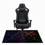Tapete Gamer De Proteção Para Piso 100x70 - Neon Geometrico