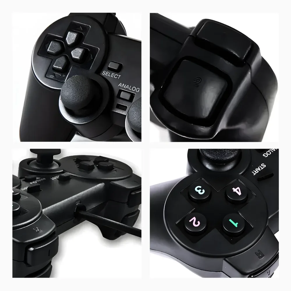 Controle Usb Para PC Computador Notebook Joystick Dualshock