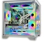 PC Gamer Aquario Branco | Ryzen 5 5500 | RTX 3050 6gb | 16gb Ram | SSD 1TB | Water Cooler 240mm | Win11 Pro