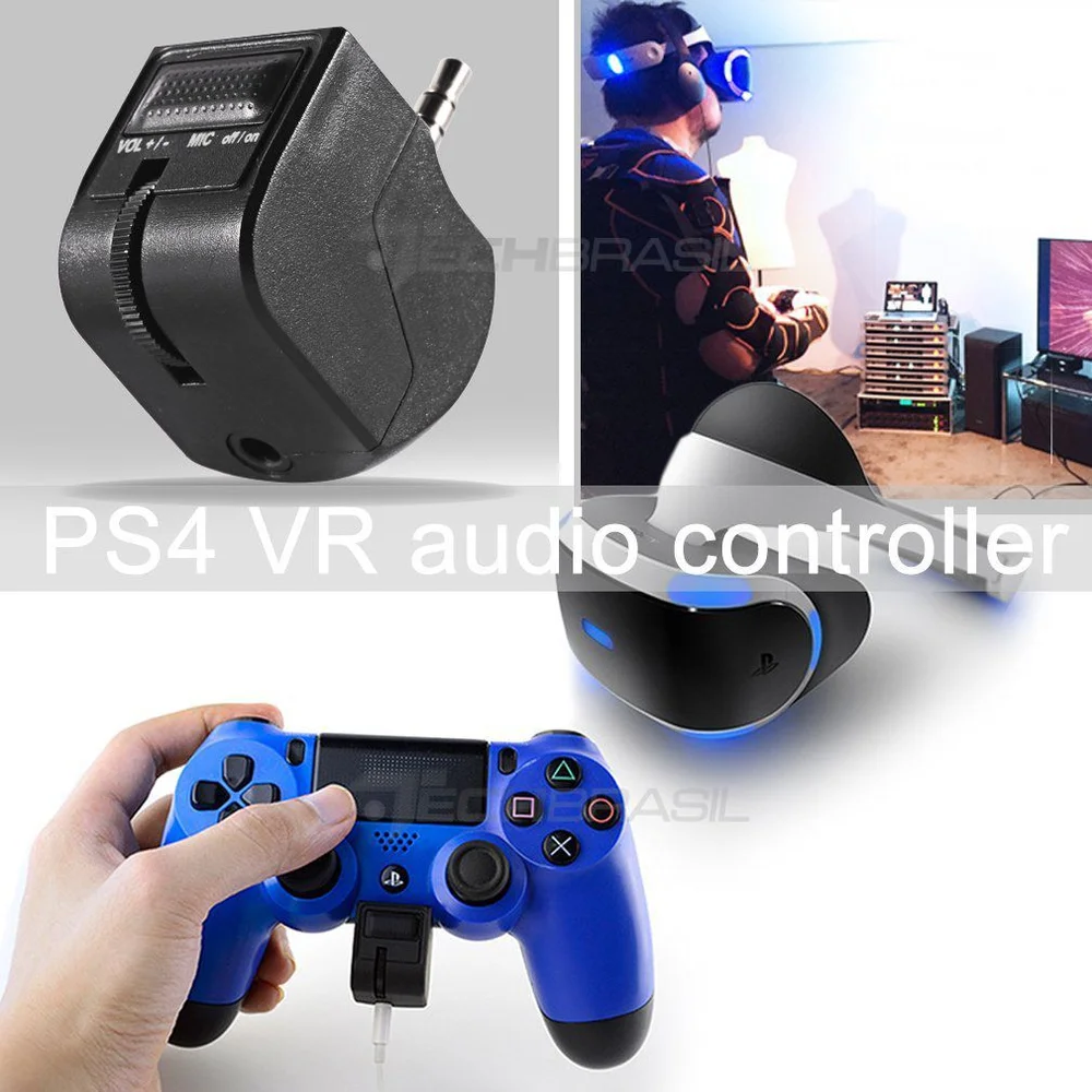 Controle De Volume Para Fone De Ouvido Dualshock Playstation 4 Controle De Volume Para Fone De Ouvido Dualshock Playstation 4