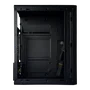 Gabinete Office Hayom Gb1751 2 Fans 120mm E 80mm S/fonte Atx 2 Portas Usb 2.0 Preto - Gb1751