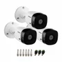 Kit 3 Câmeras Intelbras Vhl 1220 B G2 Hdcvi Lite Full Hd 1080p Visão Noturna 20m, Ip66 + Conectores