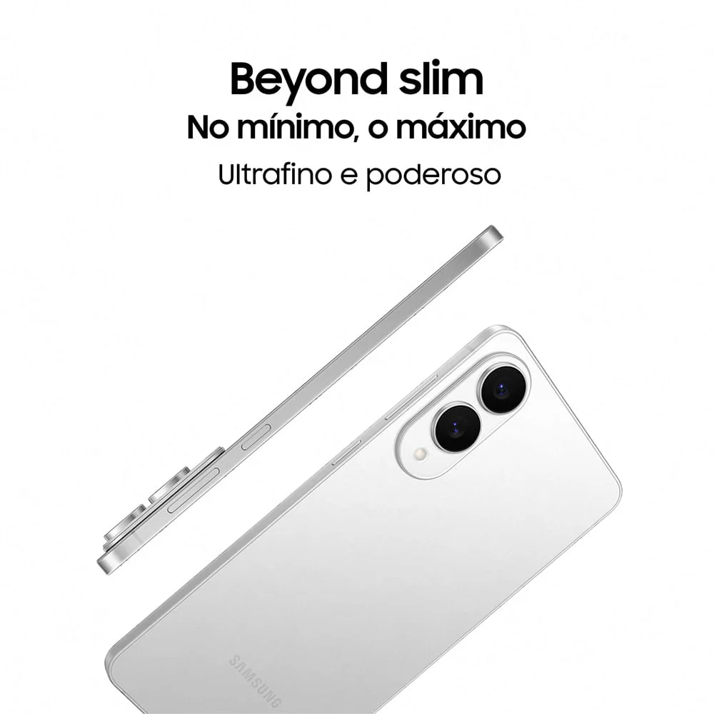 Celular Samsung Galaxy S25 Edge 5g, 512gb, 12gb Ram, Câmera Dupla De Até 200mp, Tela Grande De 6.7” - Titânio Azul