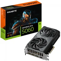グラフィックボード・グラボ・ビデオカード GIGABYTE GeForce RTX 5060 GAMING OC Placa de Vídeo Gigabyte RTX 5060 WINDFORCE | KaBuM