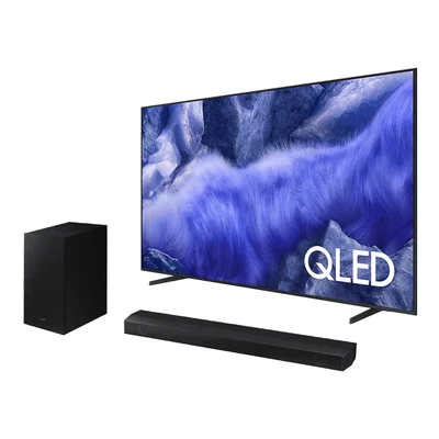 Samsung Vision Ai Tv 65” QLED 4k Qef1 2025 + Soundbar Hw-b550 Kit