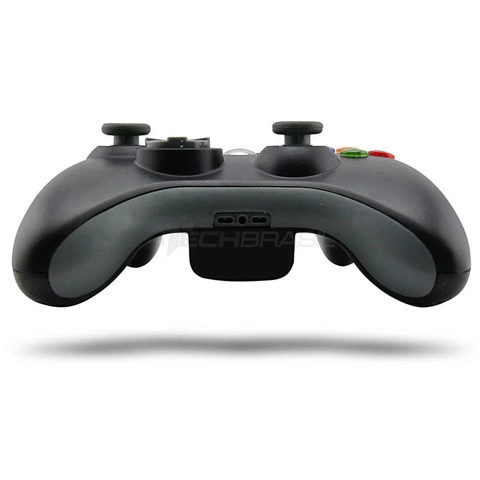 Controle Sem Fio Compatível Com XBOX 360 Joystick Wireless Preto Controle Sem Fio Compatível Com XBOX 360 Joystick Wireless Preto