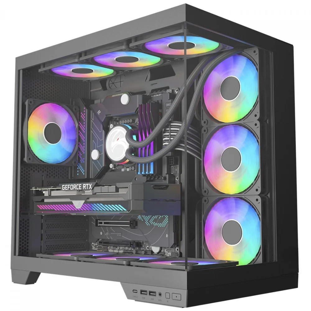PC Gamer Amd Aquário Ryzen 7 9800x3d, RTX 5070, 32gb Ddr5, 2TB Nvme, W11 - Kalango Games - view 3