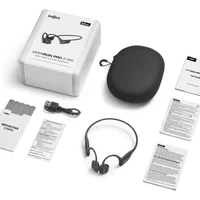 SHOKZ OPENRUN ブラック OpenRun スポーツ骨伝導イヤホン – Shokz (ショックス) 日本