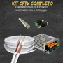 Kit 3 Câmeras Intelbras 1120b Dvr Mhdx 4 Canais Intelbars Com SSD 512gb.