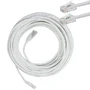 Cabo De Rede Cat6 Furukawa Anatel Montado 10 Metros Branco
