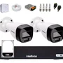 Kit Intelbras 2 Câmeras Full Color C/ Audio Dvr 4ch 1104c C/hd