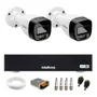 Kit 2 Câmeras Intelbras Vhd 1220 B G7 Full Color Full Hd Ir 20m + Dvr Intelbras Mhdx 1104-c 4 Canais