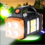 Lanterna LED Recarregável Holofote Usb Energia Solar Para Falta De Energia E Emergências