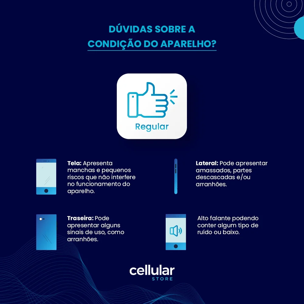 Usado: Motorola G53 128 Gb Preto - Regular