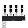 Kit 8 Câmeras Full Hd Im4 C Intelbras  Nvd 1408 Intelbras Com 8 Canais Com Hd 2TB Instalado
