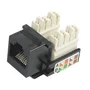 Conector Rj45 Cat5e Femea Keystone (kit Com 5 Unid)