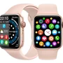 Smart Watch Relógio Inteligente W29s Bluetooth Lançamento Serie 9 Android Ios Gps Ilha Dinamica Cor Rosa