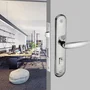 Fechadura Erich Externa 45mm Cromado Espelho 817-73e Pado