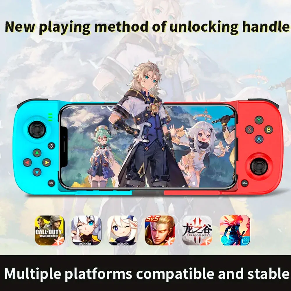 Controle De Jogos Ajustável Bluetooth Compativel Com Celular Ios E Android Recarregavel Controle De Jogos Ajustável Bluetooth Compativel Com Celular Ios E Android Recarregavel