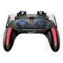 Suporte Controle De Celular Gamepad H10 Mobile Game Handle Com Ventilador De Resfriamento