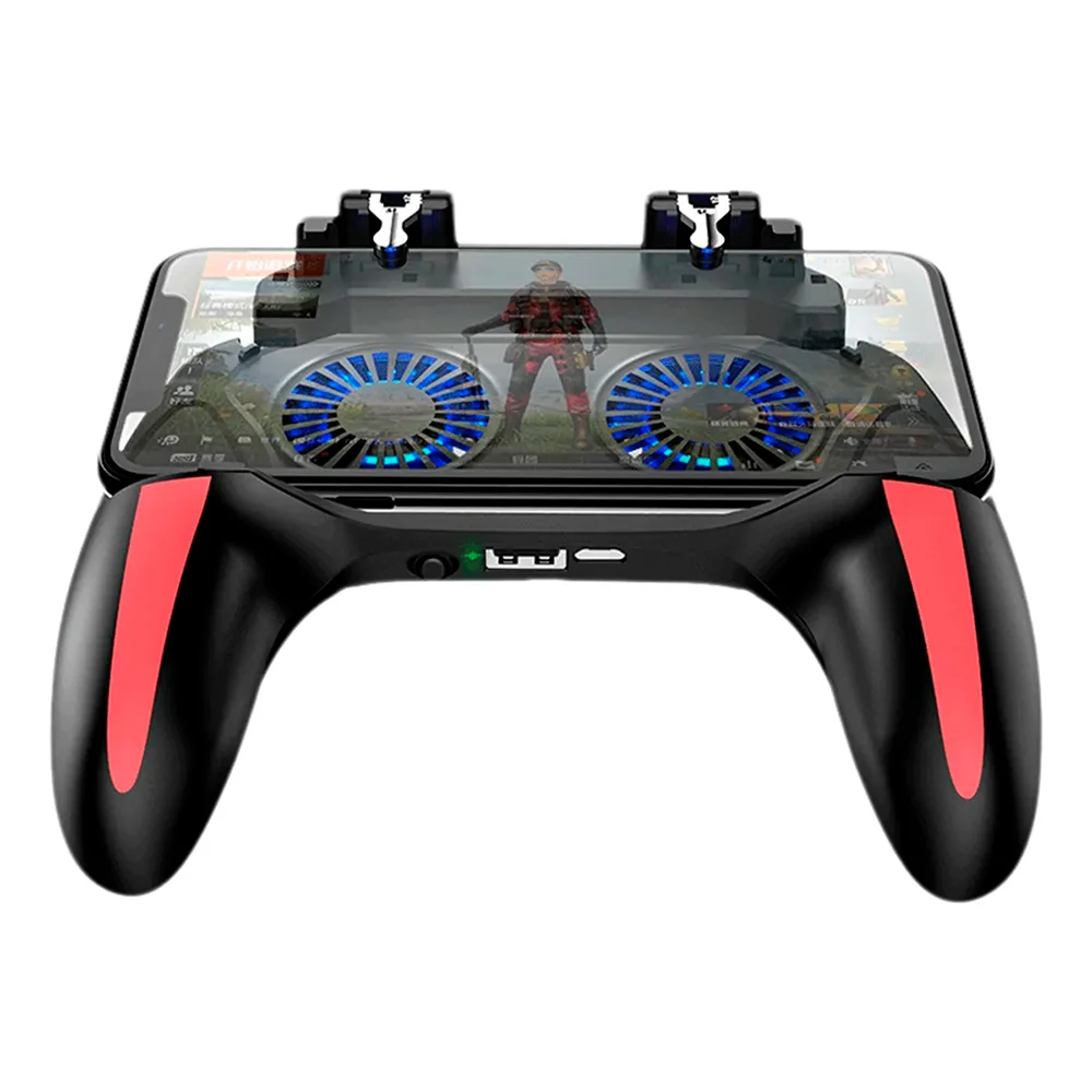 Suporte Controle De Celular Gamepad H10 Mobile Game Handle Com Ventilador De Resfriamento Suporte Controle De Celular Gamepad H10 Mobile Game Handle Com Ventilador De Resfriamento