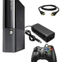 Console 360  120GB Standard Cor Matte Black + Kinect + 1 Controle
