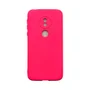 Capa Moto G7 Play Silicone Aveludada Feminina Colorida Capinha Anti Impacto Moto G7 Play:rosa Neon