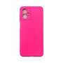 Capa Moto G13 / G23 Silicone Aveludada Protege Câmera Colorida Capinha Anti Impacto G13 / G23:pink