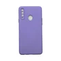 Capa Samsung A20s Silicone Aveludada Protege Câmera Colorida Capinha Anti Impacto A20s:roxo