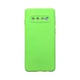 Capa Samsung S10 Silicone Aveludada Protege Câmera Colorida Capinha Anti Impacto S10:verde Folha