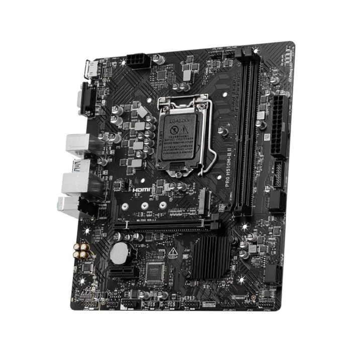 Placa Mãe Msi Pro H510m-b Ii LGA 1200 2xDDR4 Intel H470 Matx Placa Mãe Msi Pro H510m-b Ii LGA 1200 2xDDR4 Intel H470 Matx