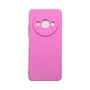 Capa Xiaomi Redmi A3 / Poco C61 Silicone Aveludada Protege Câmera Colorida Capinha Anti Impacto Redmi A3 / Poco C61:rosa