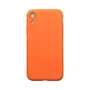 Capa Iphone Xr Silicone Aveludada Protege Câmera Colorida Capinha Anti Impacto Xr:laranja