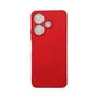 Capa Xiaomi Redmi 13 4g Silicone Aveludada Protege Câmera Colorida Capinha Anti Impacto Redmi 13 4g:vermelho