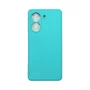Capa Xiaomi Poco X7 Pró Silicone Aveludada Protege Câmera Colorida Capinha Anti Impacto Poco X7 Pró:turquesa