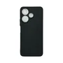 Capa Xiaomi Redmi 13 4g Silicone Aveludada Protege Câmera Colorida Capinha Anti Impacto Redmi 13 4g:preto