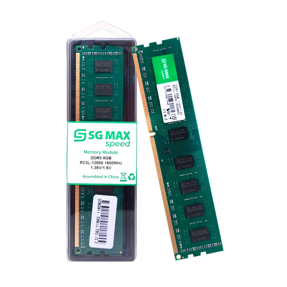 Memória 8gb Ddr3 1600 Cl 11 1.35V Desktop UDIMM SGM8G1600CL11D SGMAX Memória 8gb Ddr3 1600 Cl 11 1.35V Desktop UDIMM SGM8G1600CL11D SGMAX